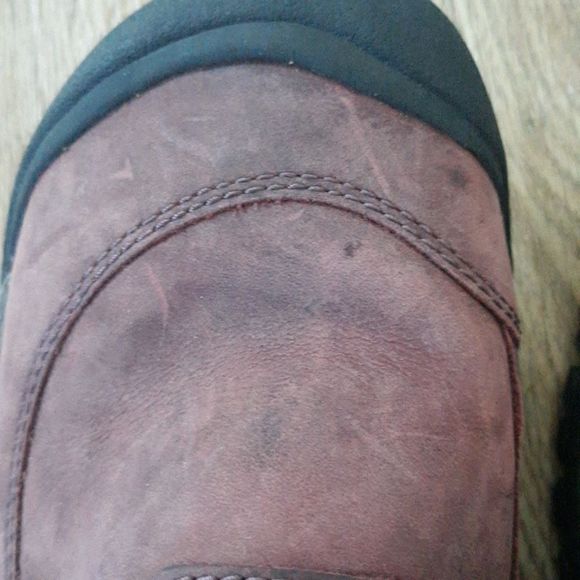 Keen leather slip on- burgundy - Picture 3 of 5
